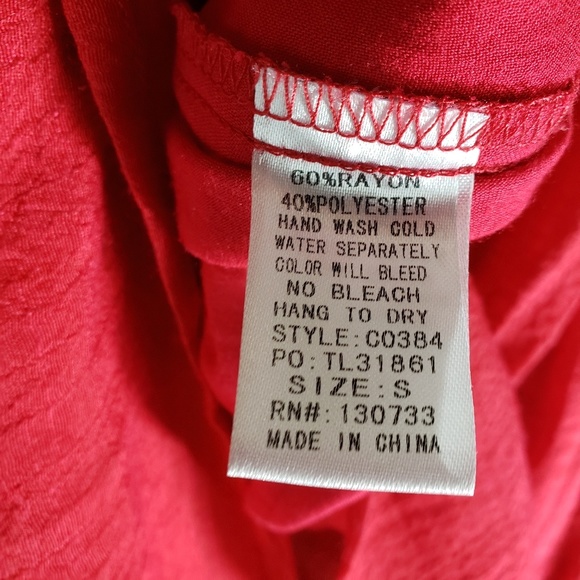 Altar'd State Berry Berry Embroidered Dress - Picture 6 of 7